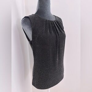 Calvin Klein Black & Silver Sparkles Tank Size SP